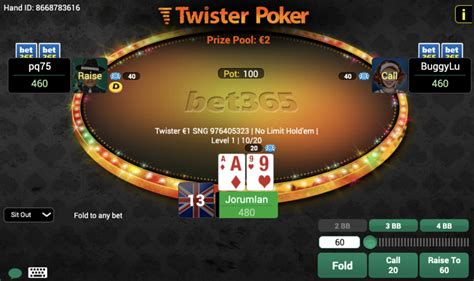  bet365 poker twister